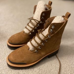 Marc Fisher Izzie Cognac NWOT - size 6!!!